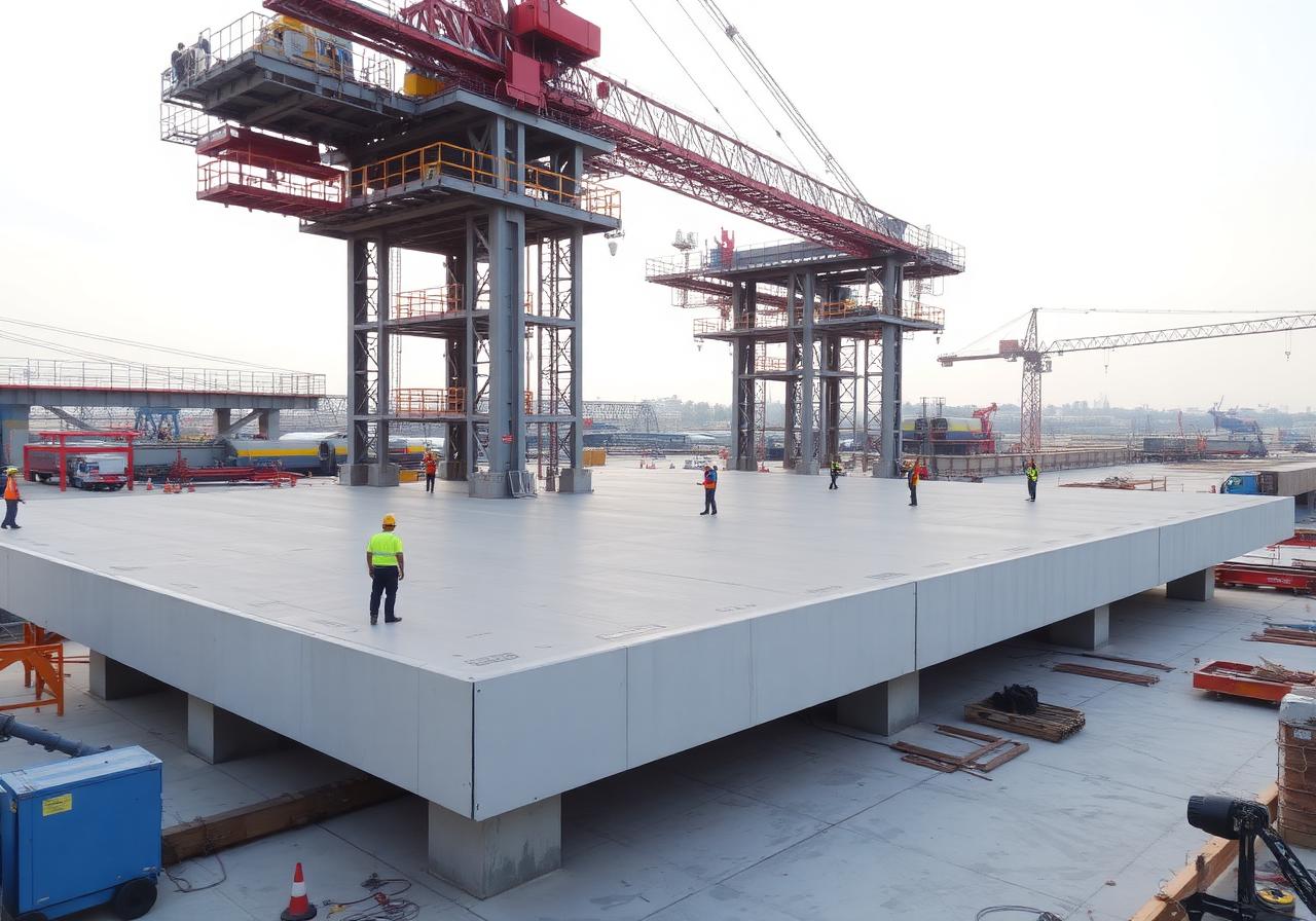 Plateforme industrielle